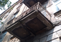 Balkonas prieš rekonstrukciją